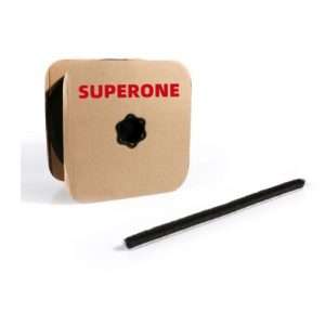 4.8x7 3P2LNON-SILICONE BLACK WEATHER STRIP ROLL 250 METER