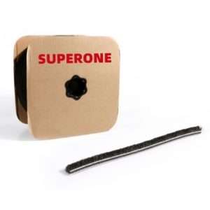 5x7 3P2LNON-SILICONE BLACK WEATHER STRIP ROLL 250 METER