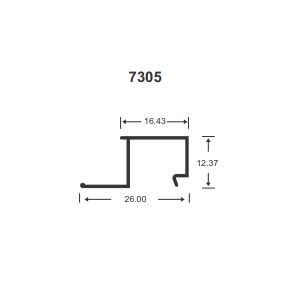 7305