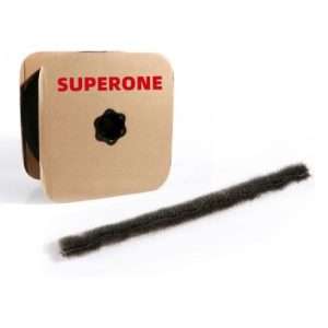 7x9 3P2LNON-SILICONE GREY WEATHER STRIP ROLL 200 METER